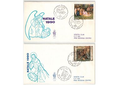 ITALIA 1990 FDC (Venetia) Natale