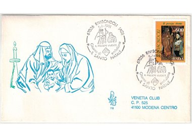 ITALIA 1991 FDC (Venetia) Rivisondoli