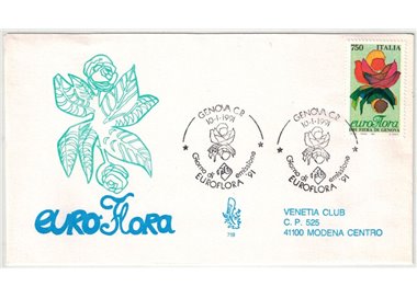 ITALY 1991 FDC (Venetia) Euroflora