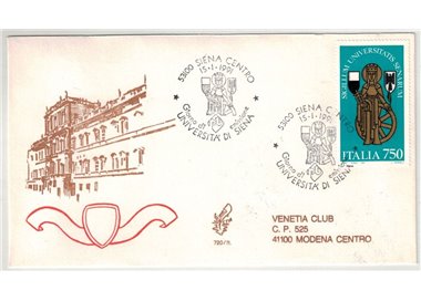 ITALIA 1991 FDC (Venetia) Università di Siena