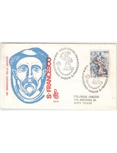 ITALIA 1982 FDC (Venetia) San Francesco d'Assisi