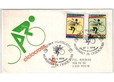 ITALIA 1979 FDC (Venetia) Campionati di ciclocross