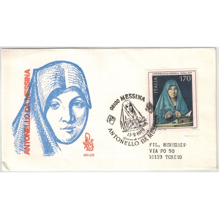 ITALY 1979 FDC (Venice) Antonello da Messina