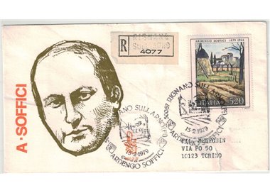 ITALIA 1979 FDC (Venetia) Ardengo Soffici