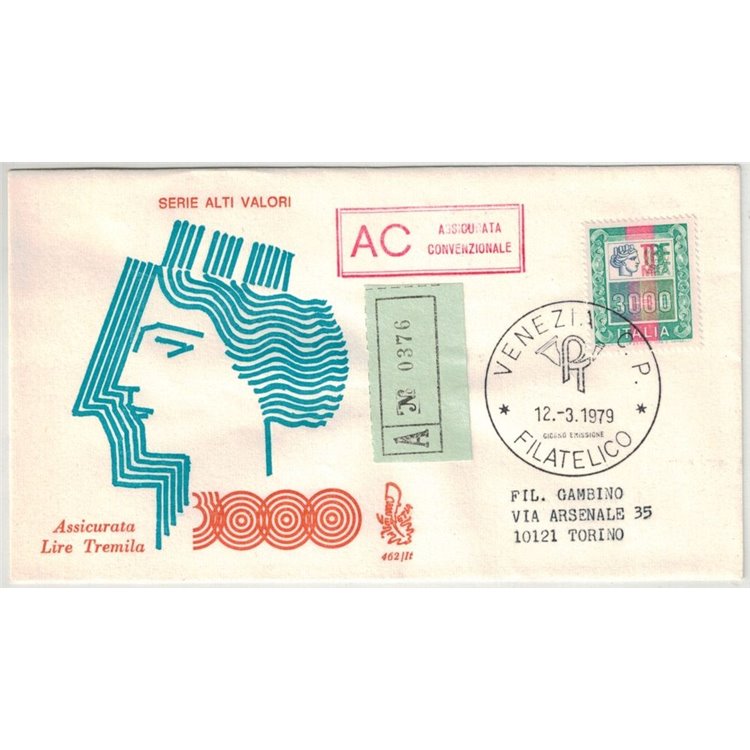 ITALIA 1979 FDC (Venetia) Alto valore ? 3.000