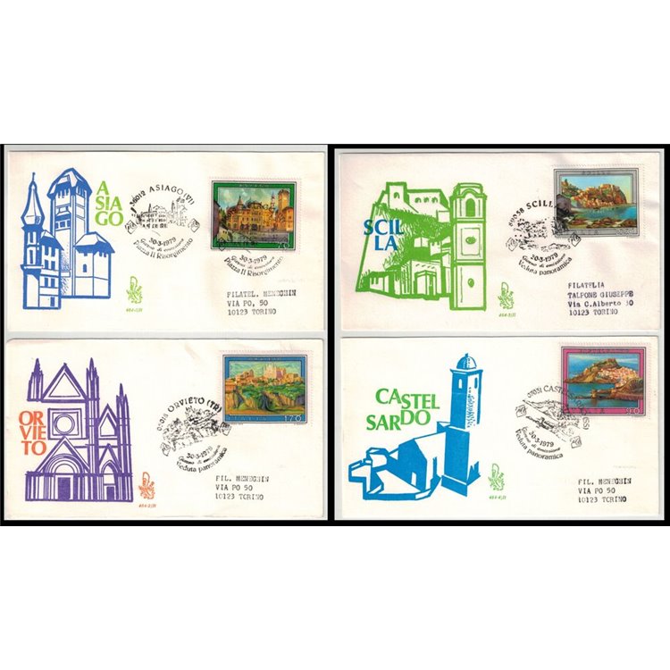ITALY 1979 FDC (Venice) Tourism