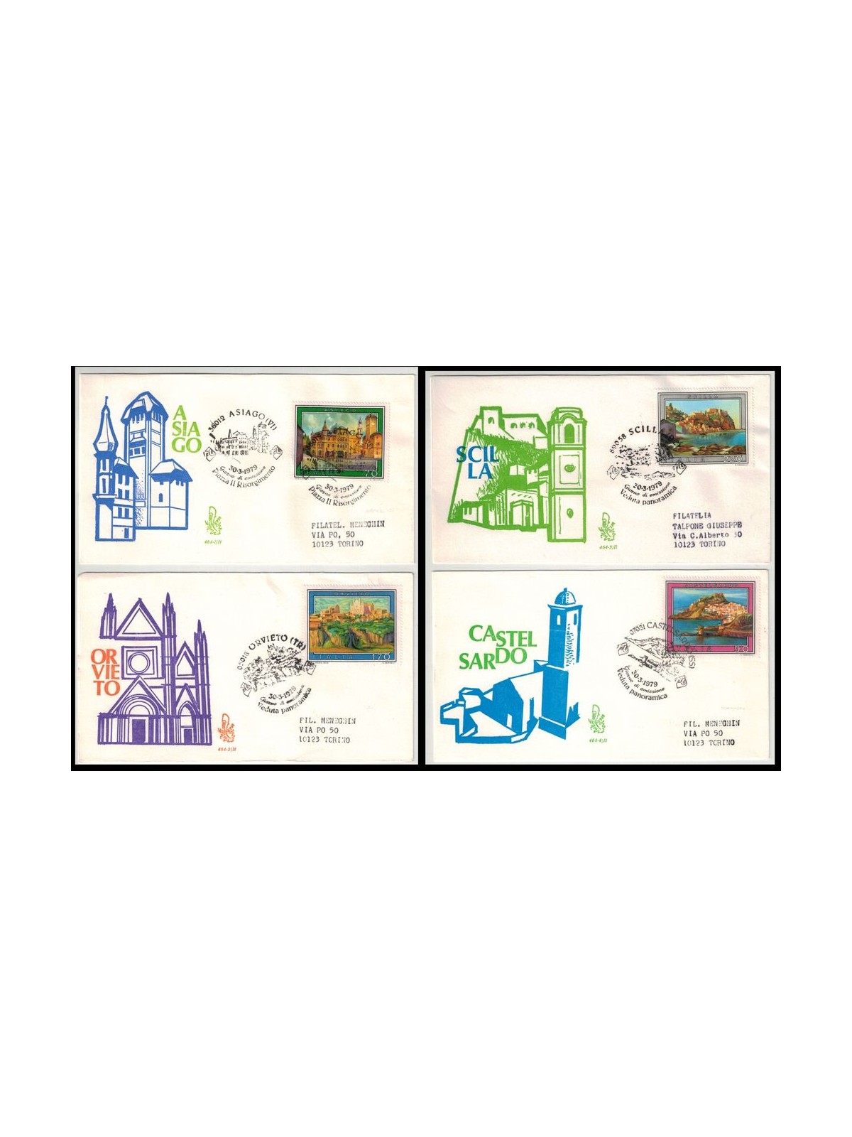 ITALY 1979 FDC (Venice) Tourism