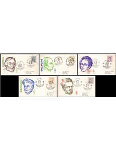 ITALY 1979 FDC (Venice) Illustrious Men