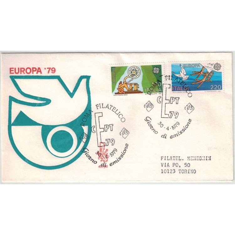 ITALIA 1979 FDC (Venetia) Europa