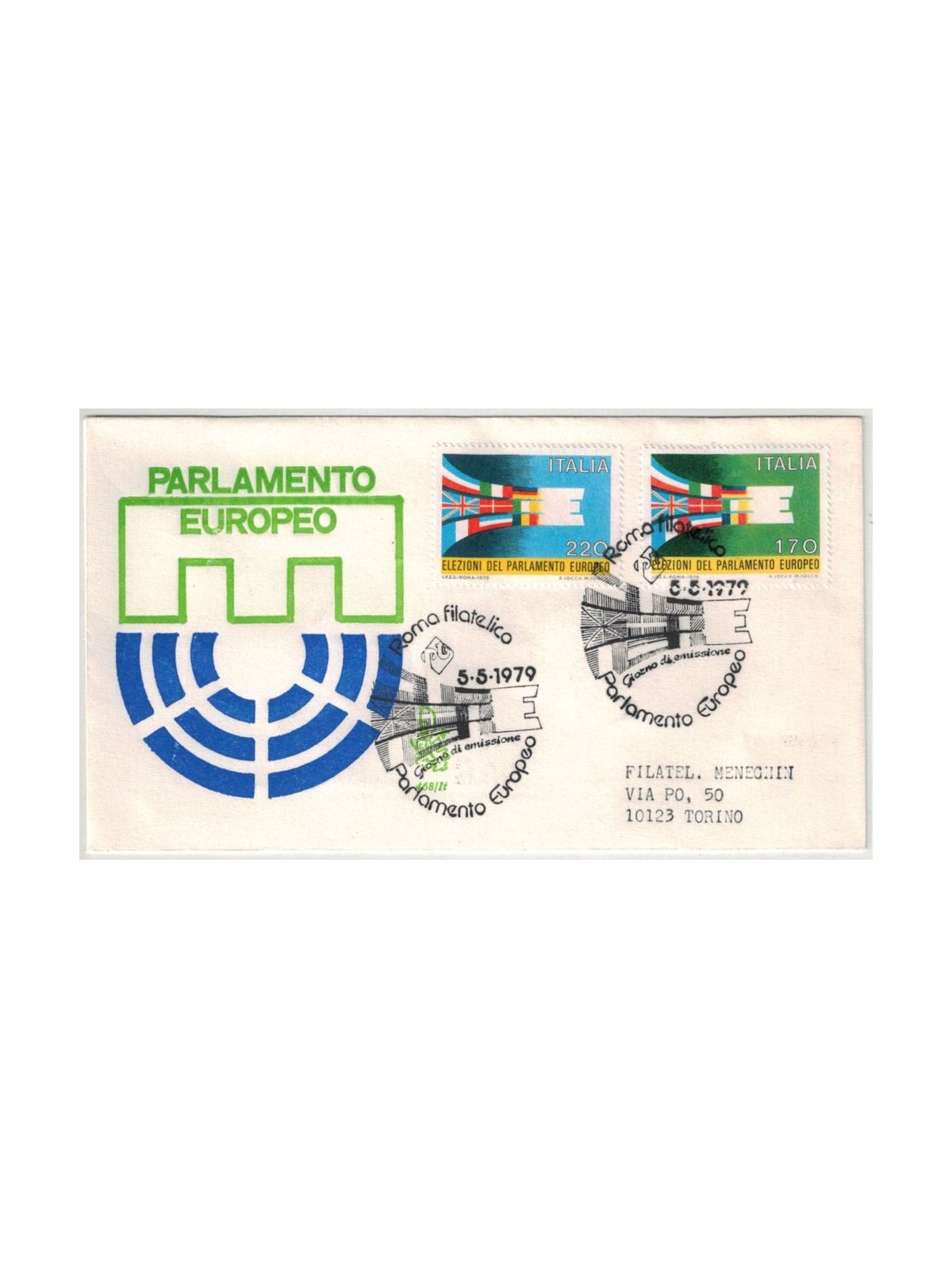 ITALY 1979 FDC (Venice) European Parliament