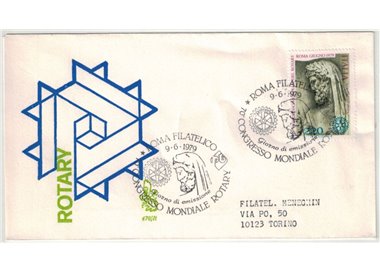ITALY 1979 FDC (Venice) Rotary Convention