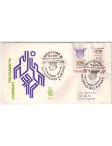 ITALIA 1979 FDC (Venetia) Campionati di pallacanestro