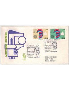 ITALY 1979 FDC (Venice) Machine tools