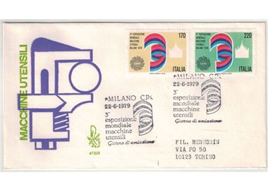 ITALIA 1979 FDC (Venetia) Macchine utensili