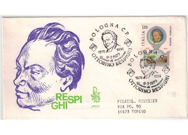ITALIA 1979 FDC (Venetia) Ottorino Respighi