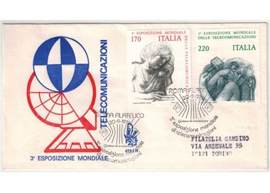 ITALIA 1979 FDC (Venetia) Expo telecomunicazioni