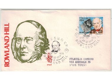 ITALY 1979 FDC (Venetia) Rowland Hill