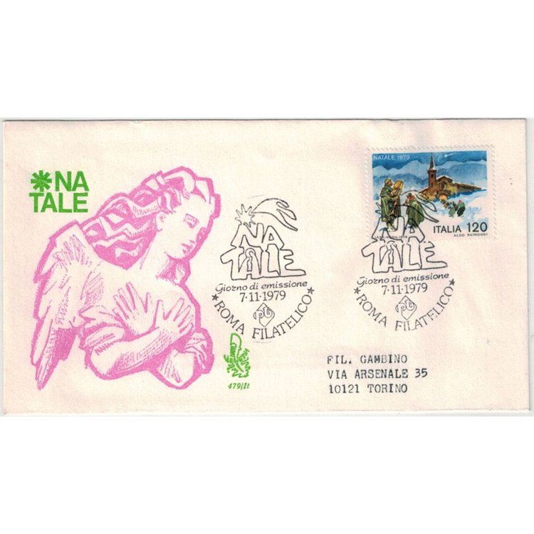 ITALIA 1979 FDC (Venetia) Natale