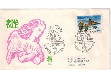 ITALY 1979 FDC (Venice) Christmas