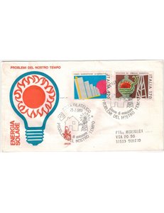 ITALY 1980 FDC (Venice) Solar Energy