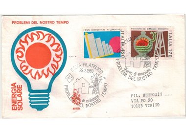 ITALIA 1980 FDC (Venetia) Energia solare