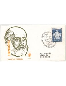 ITALIA 1980 FDC (Venetia) San Benedetto