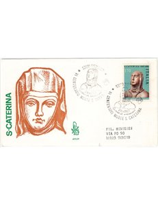 ITALIA 1980 FDC (Venetia) Santa Caterina
