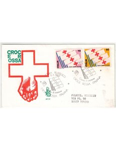 ITALY 1980 FDC (Venice) Red Cross