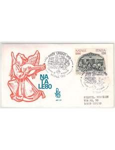 ITALY 1980 FDC (Venice) Christmas