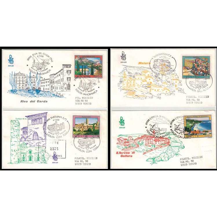 ITALY 1981 FDC (Venice) Tourism order