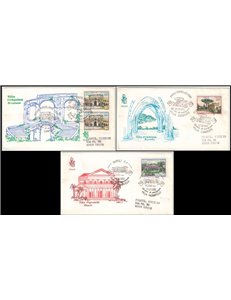 ITALIA 1981 FDC (Venetia) Ville, 2ª emissione