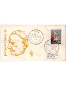 ITALIA 1981 FDC (Venetia) Papa Giovanni XXIII