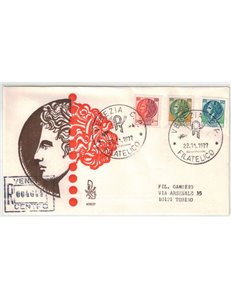 ITALIA 1977 FDC (Venetia) Siracusana racc