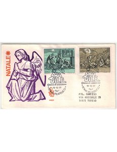 ITALY 1977 FDC (Venice) Christmas