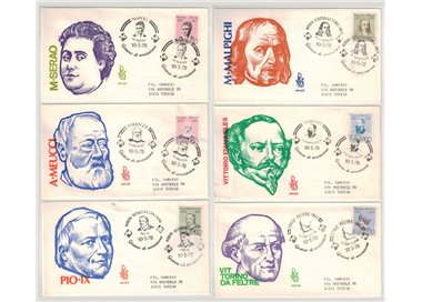 ITALIA 1978 FDC (Venetia) Uomini illustri