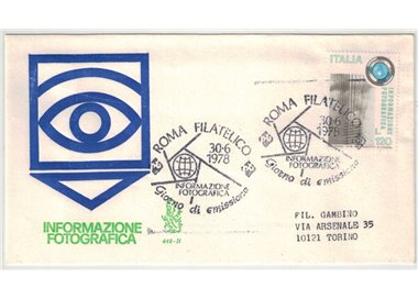 ITALY 1978 FDC (Venice) Photographic information