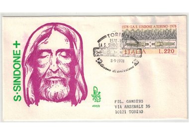 ITALY 1978 FDC (Venice) Holy Shroud