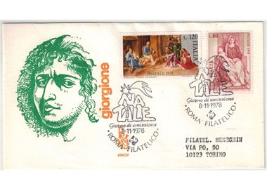 ITALY 1978 FDC (Venice) Christmas