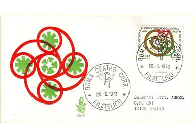 ITALIA 1973 FDC (Venetia) Provveditorato dello Stato