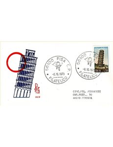 ITALY 1973 FDC (Venice) Leaning Tower of Pisa