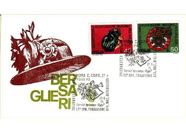 ITALY 1974 FDC (Venice) Bersaglieri sd