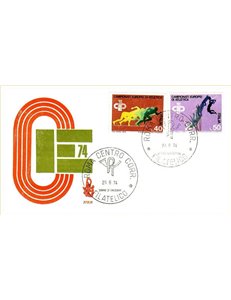 ITALIA 1974 FDC (Venetia) Atletica leggera sd