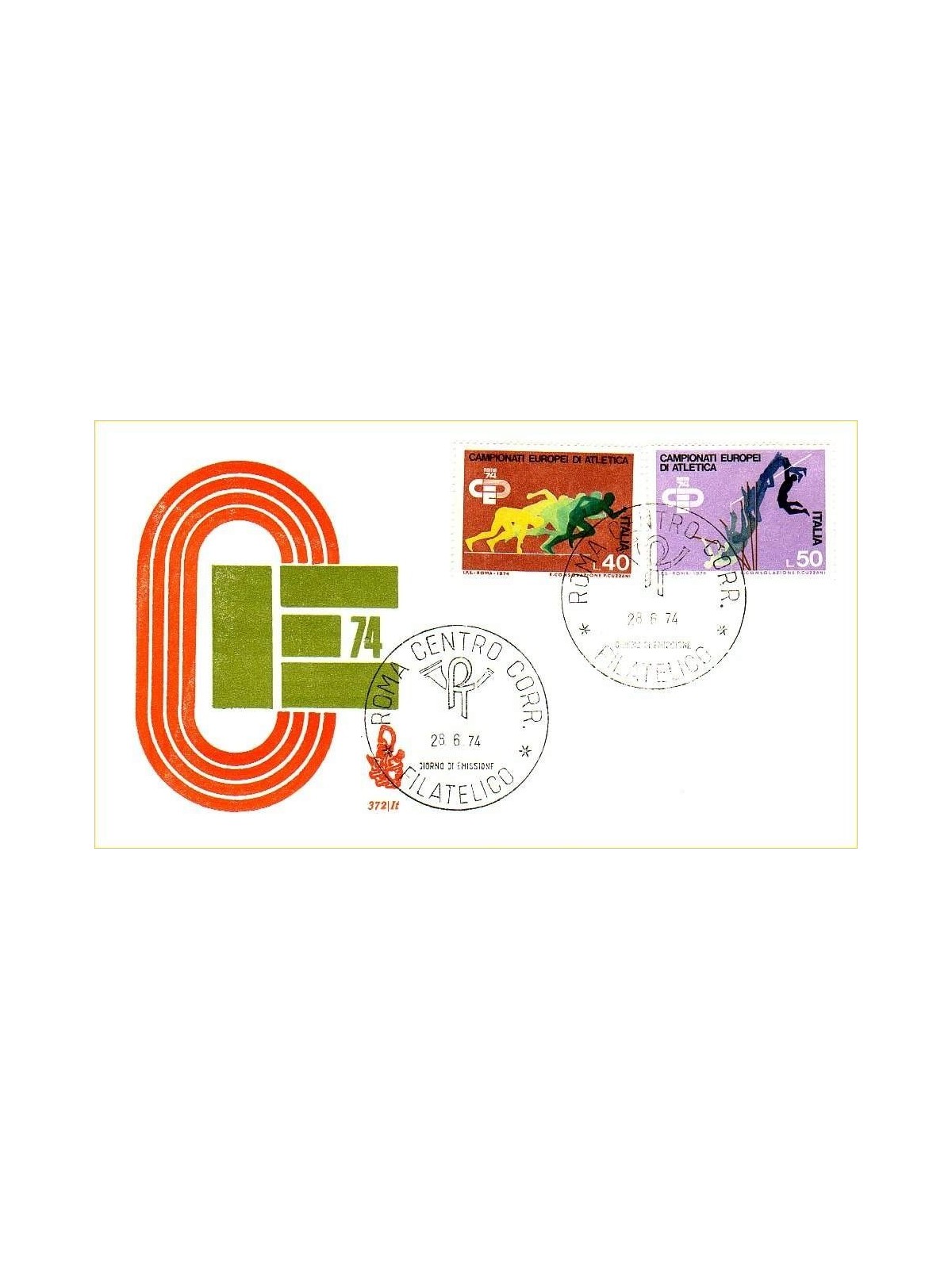 ITALIA 1974 FDC (Venetia) Atletica leggera sd