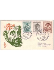 ITALY 1975 FDC (Venetia) Michelangelo ord