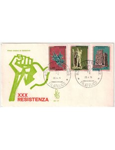 ITALIA 1975 FDC (Venetia) Resistenza