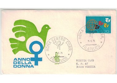 ITALY 1975 FDC (Venice) Year of the Woman