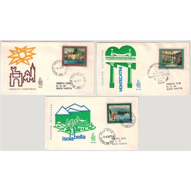 ITALY 1975 FDC (Venice) Tourism order