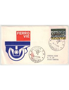 ITALIA 1975 FDC (Venetia) Ferrovie ord