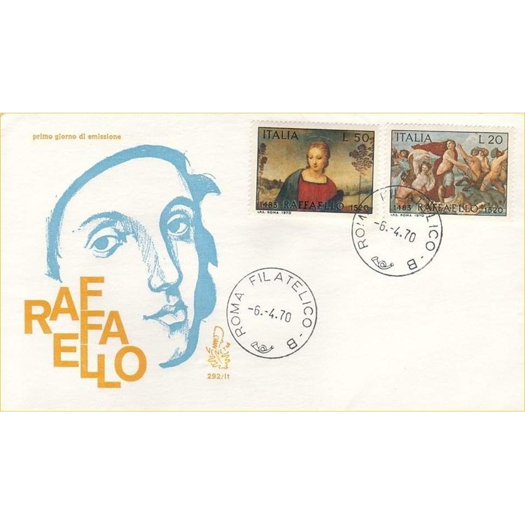 ITALIA 1970 FDC (Venetia) Raffaello Sanzio