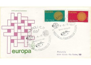 ITALY 1970 FDC (Venetia) Europa Cept